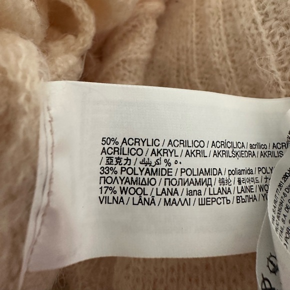 WOOL-blend MNG MANGO cardigan - Picture 2 of 3